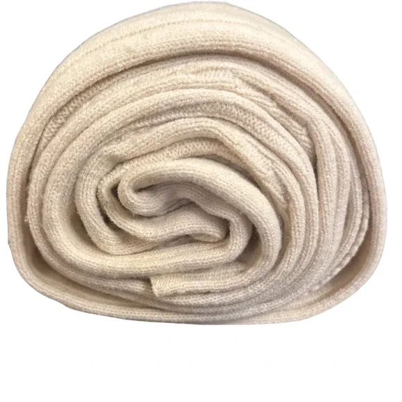 Threshold Cream Throw Studio McGee 50" x 60" Wrap Up & Stay Warm - Picture 3 of 5